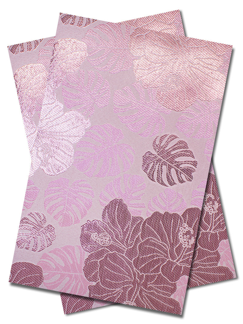 DGI009-PNK - Premium Damask Gele & Ipele (2pc set) - Pink