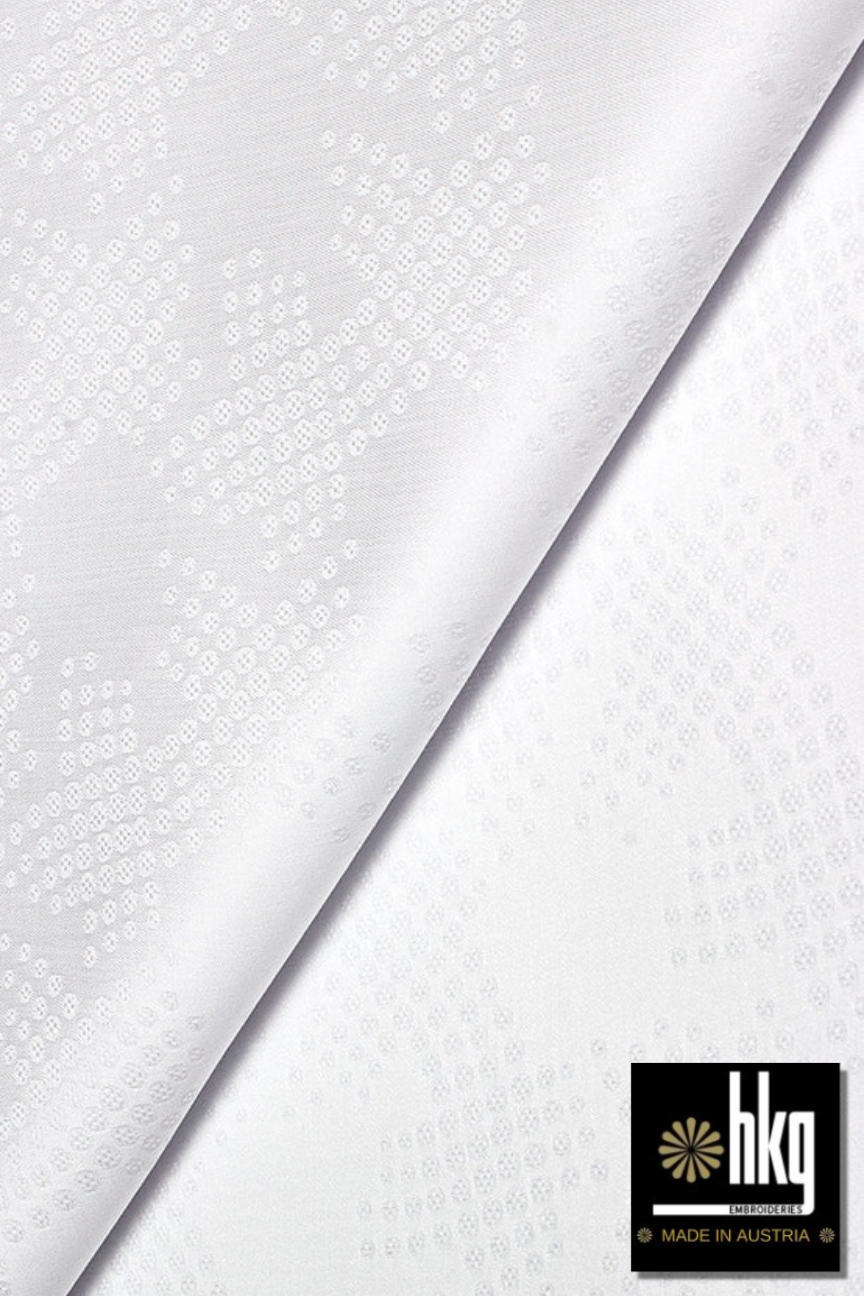 HKG108-WHT – HKG Swiss Voile – White (5 yards)