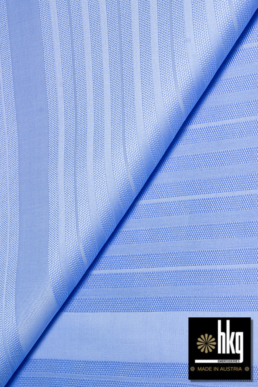 HKG123-SKB – HKG Swiss Voile – Sky Blue (5 yards)