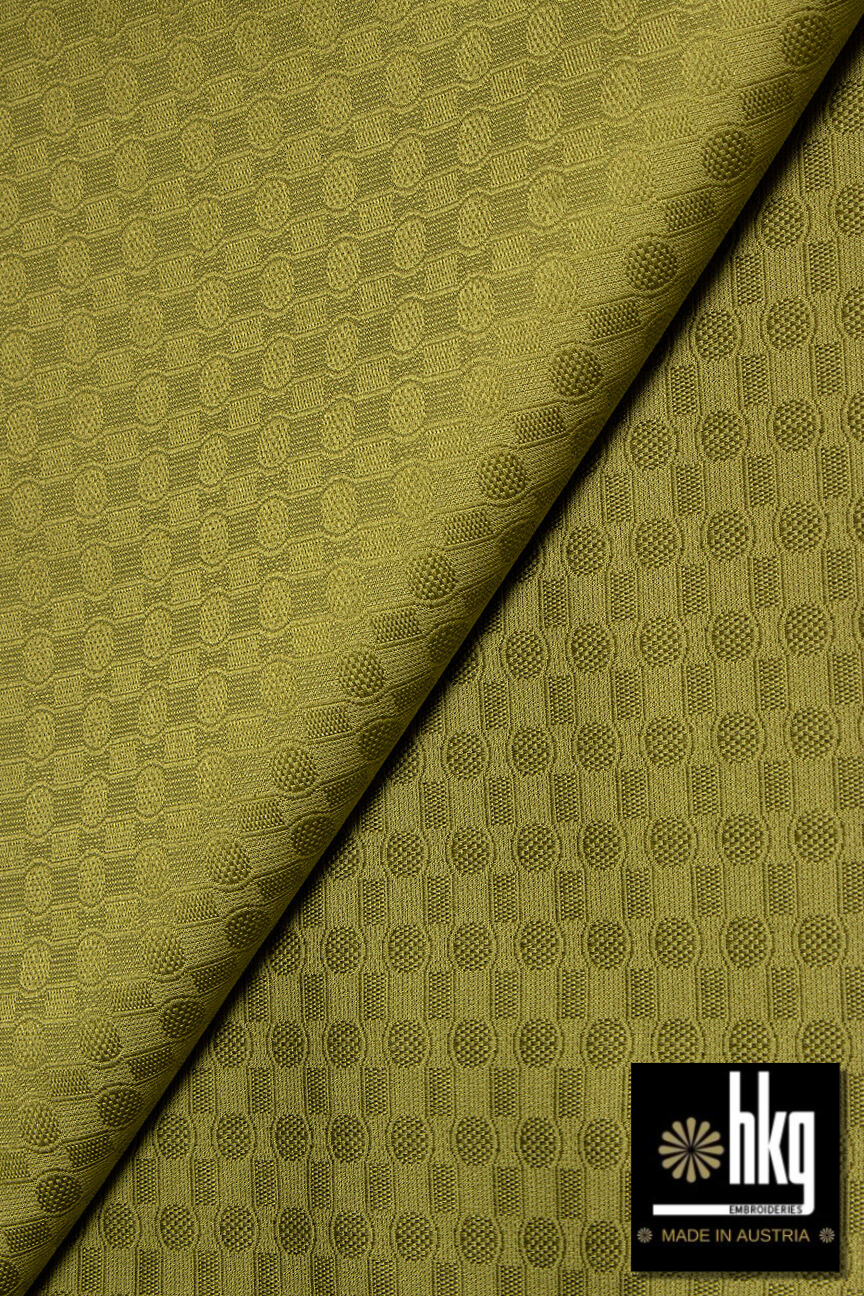 HKG124-OLV – HKG Swiss Voile – Olive (5 yards)