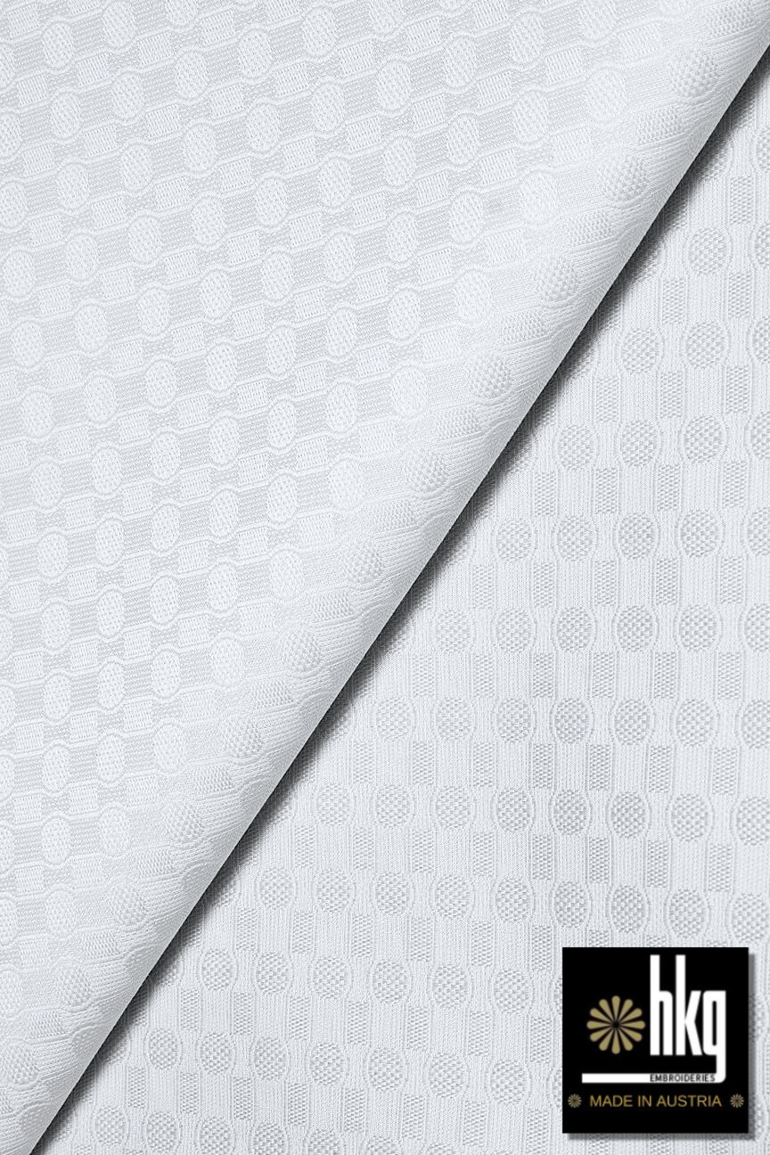 HKG124-WHT – HKG Swiss Voile – White (5 yards)