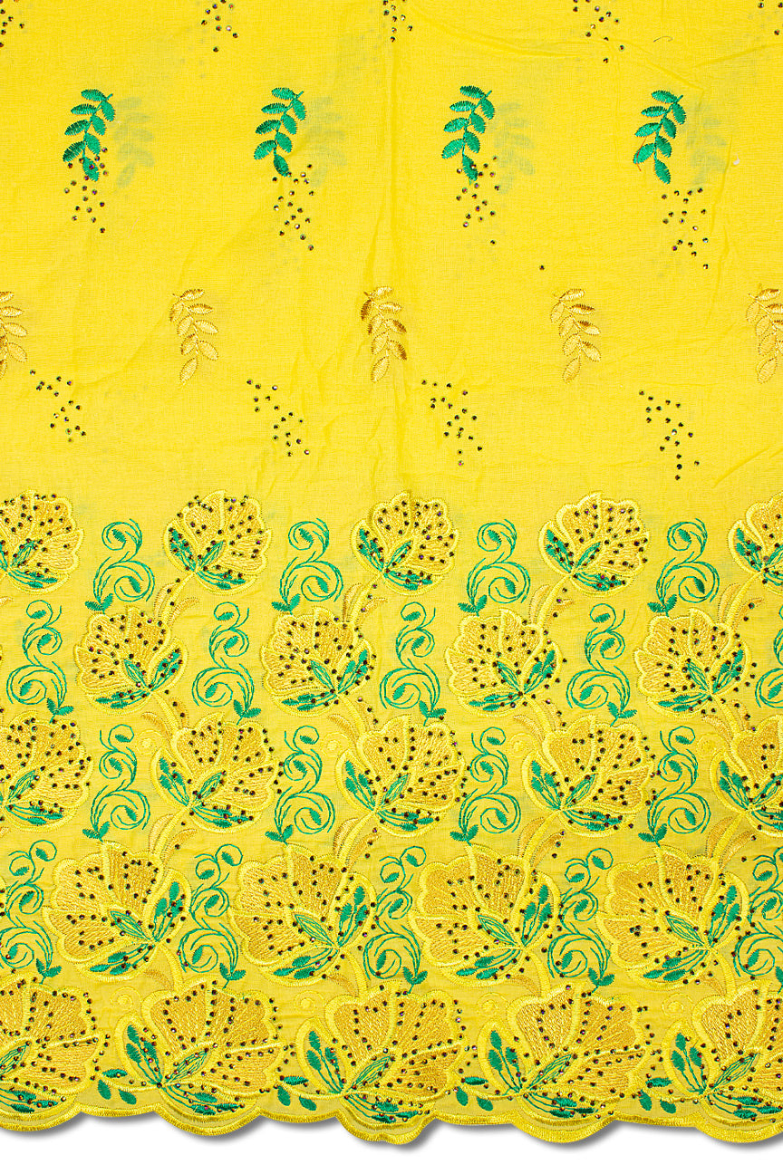 IRE628-YEL - Voile Lace - Yellow