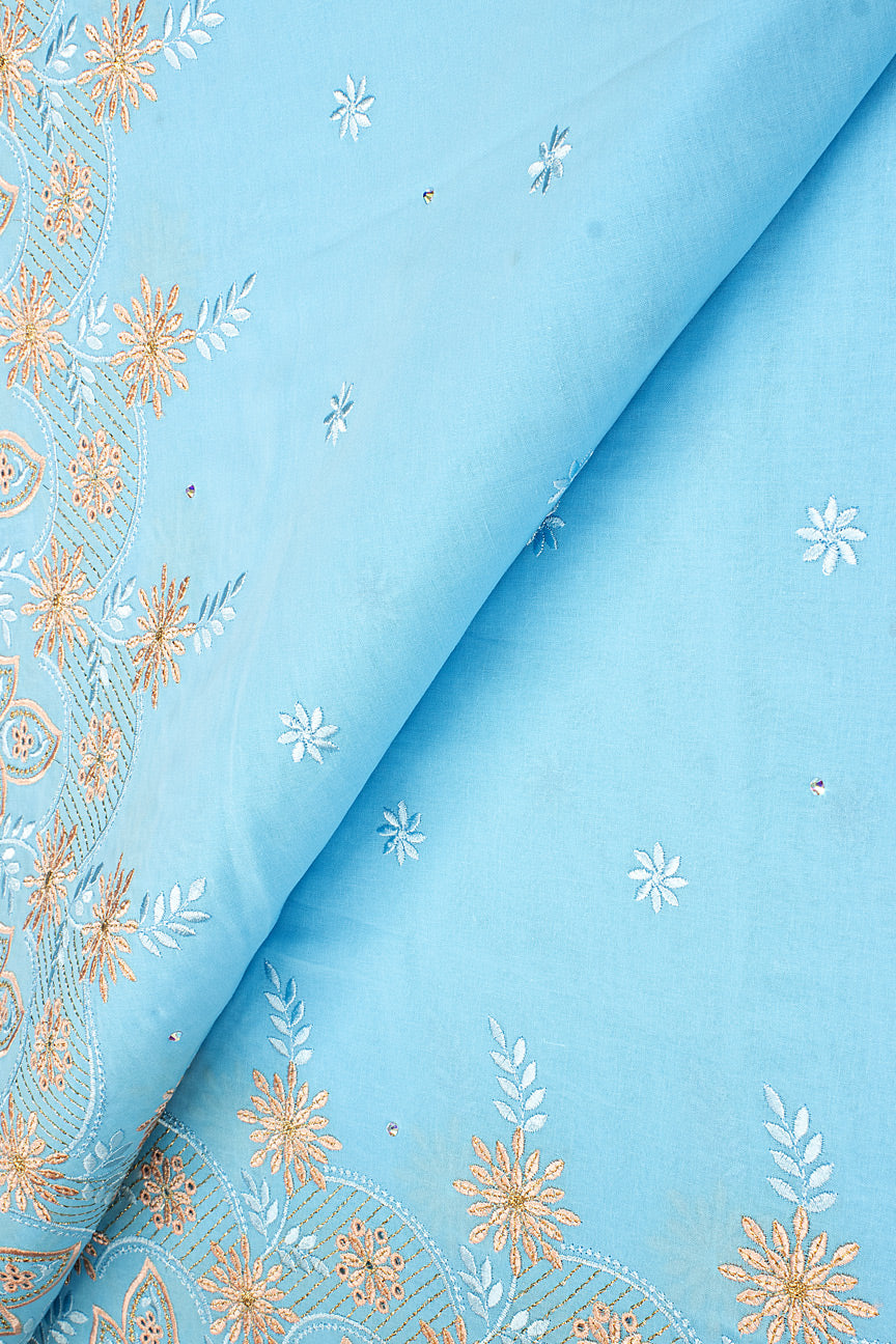 LTD492-TQB - Limited Edition Lafaya Lace - Turquoise Blue