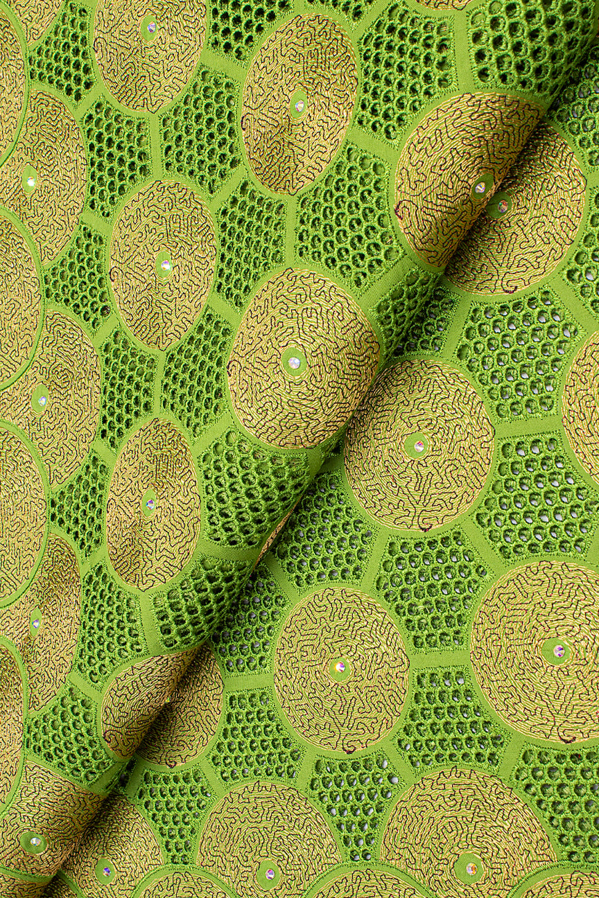 PSL057-OLV - Premier Swiss Voile Lace - Olive