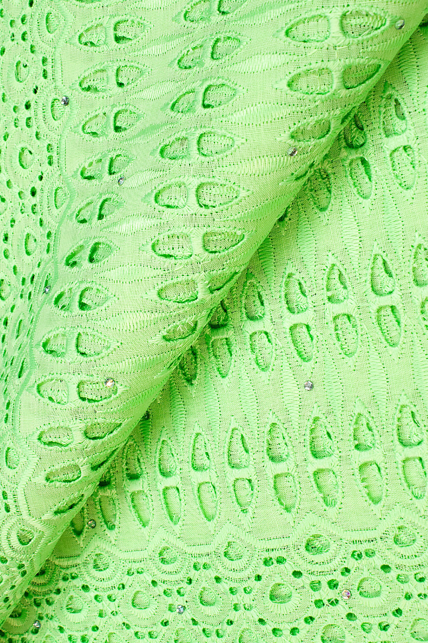 DRL006-LGN - Big Dry Lace - Light Green